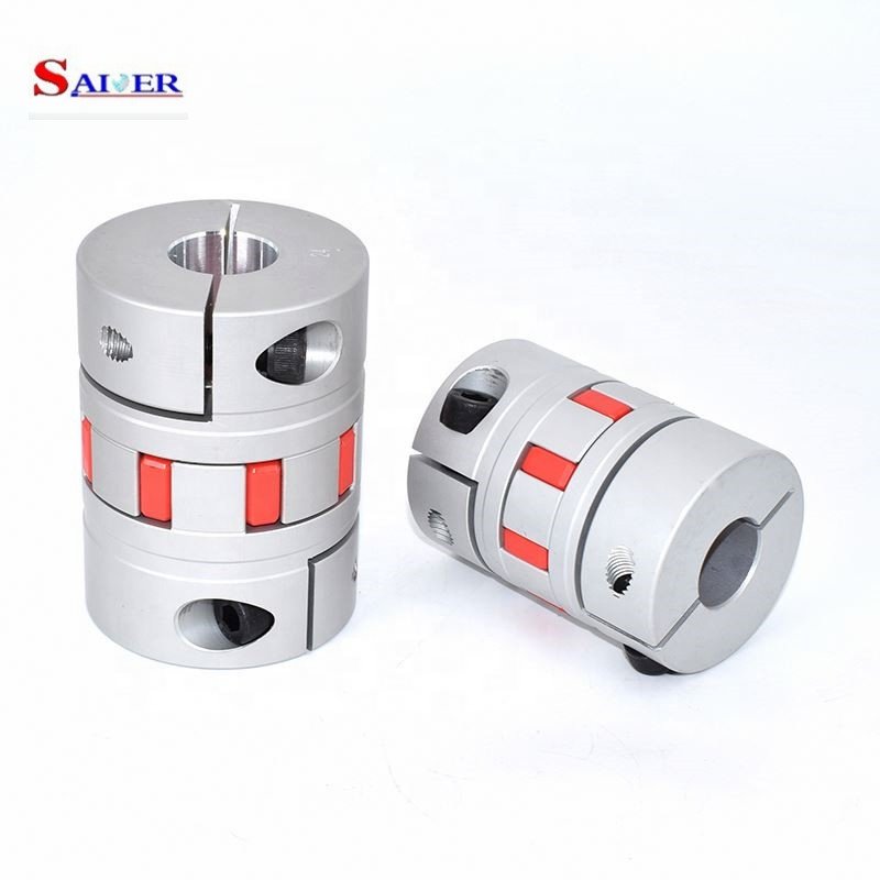 High Quality Aluminum Alloy Oxidized Flexible Mechanical Couplings Plum Blossom Coupling Motor Shaft Couplings